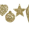 Kersthanger Kunstof Of Goud Glitter 1Stk|Brico Best