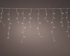 Kerstverlichting Connect Gordijn 250 Led Lampjes Warm Wit|Brico New