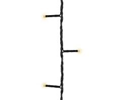 Kerstverlichting (Lumineo) Basic 40 Led Lampjes Warm Wit 3M|Brico Outlet