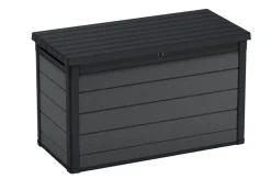 Brico Opbergboxen Tuin-Keter Cortina Opbergbox - 757L - 151.7X72.5X90 Cm - Grijs