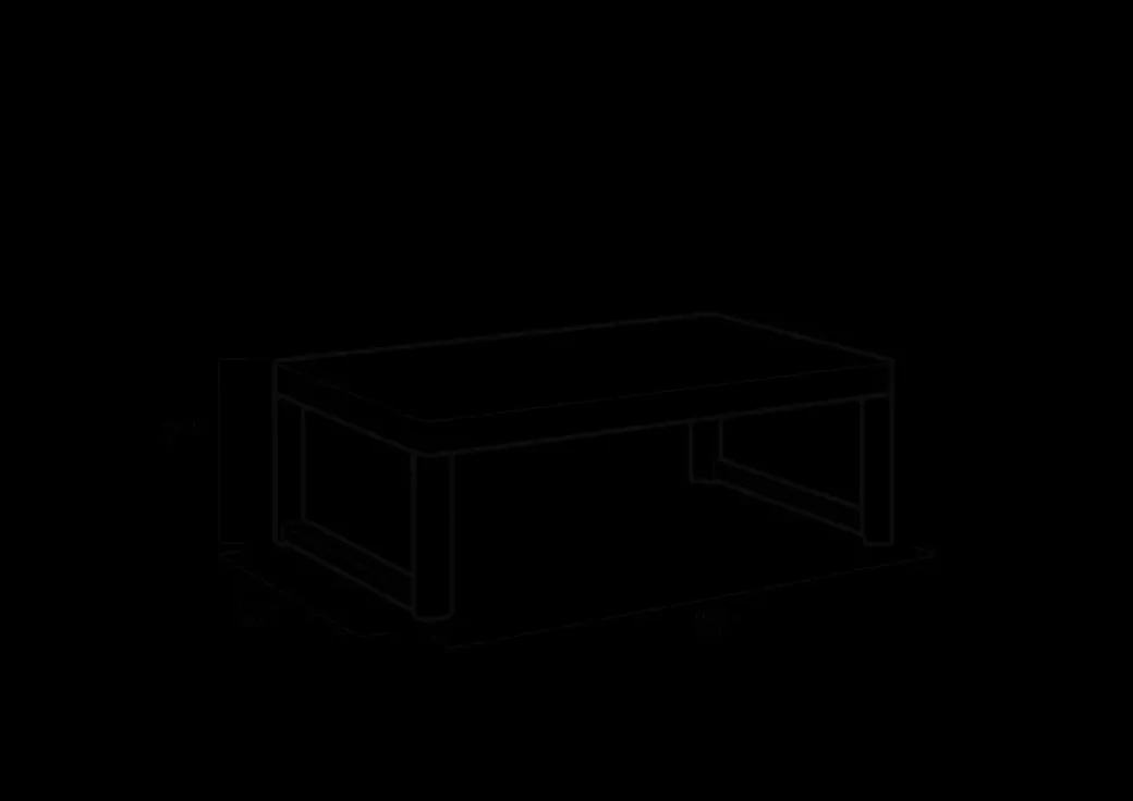 Brico Loungesets-Keter Hoekbank Loungeset Rosalie + Tuintafel Lyon