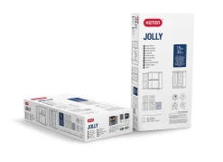 Keter Hoge Kast Jolly Grijs|Brico Discount