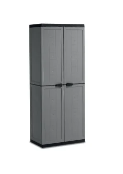 Keter Hoge Kast Jolly Grijs|Brico Discount
