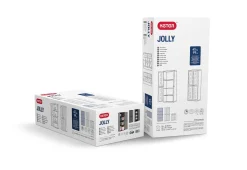 Keter Hoge Kast Jolly Grijs|Brico Discount