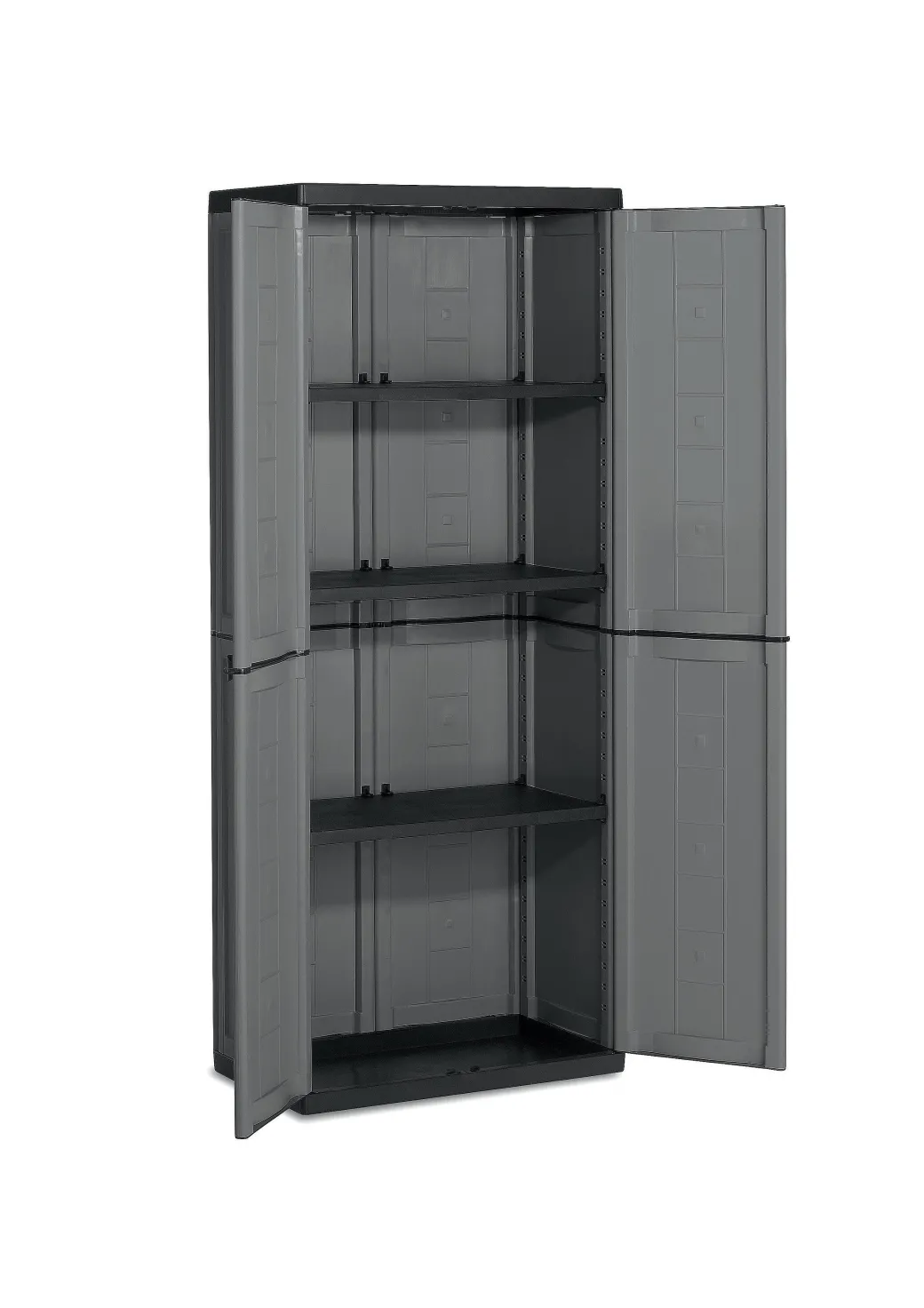 Keter Hoge Kast Jolly Grijs|Brico Discount