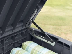 Brico Opbergboxen Tuin-Keter Kussenbox Borneo Antraciet 129,5X62,5Cm