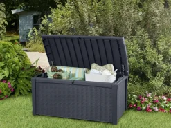 Brico Opbergboxen Tuin-Keter Kussenbox Borneo Antraciet 129,5X62,5Cm