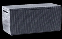 Brico Opbergboxen Tuin-Keter Kussenbox Capri Antraciet 123X57Cm