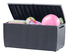 Brico Opbergboxen Tuin-Keter Kussenbox Capri Antraciet 123X57Cm