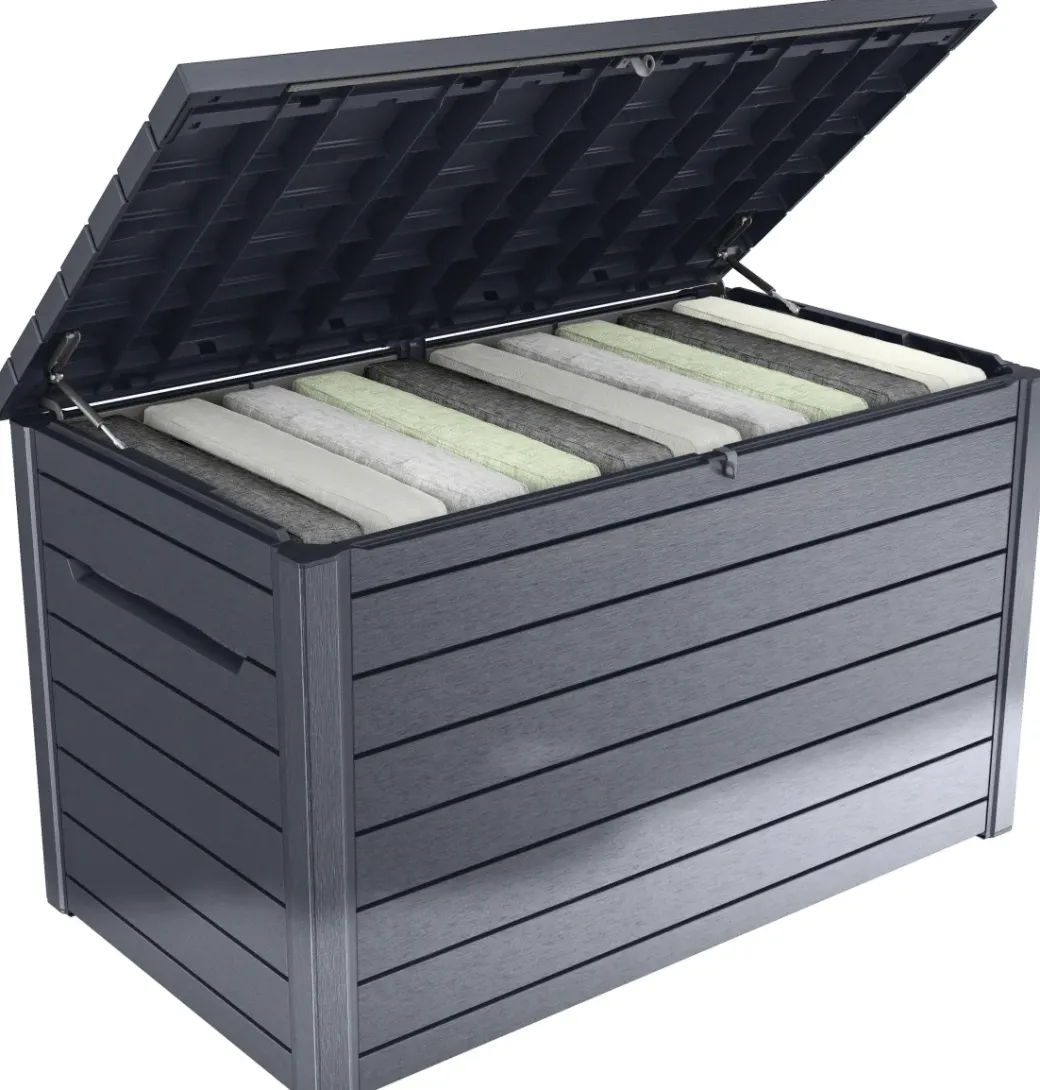Brico Opbergboxen Tuin-Keter Kussenbox Ontario Antraciet 147X83Cm
