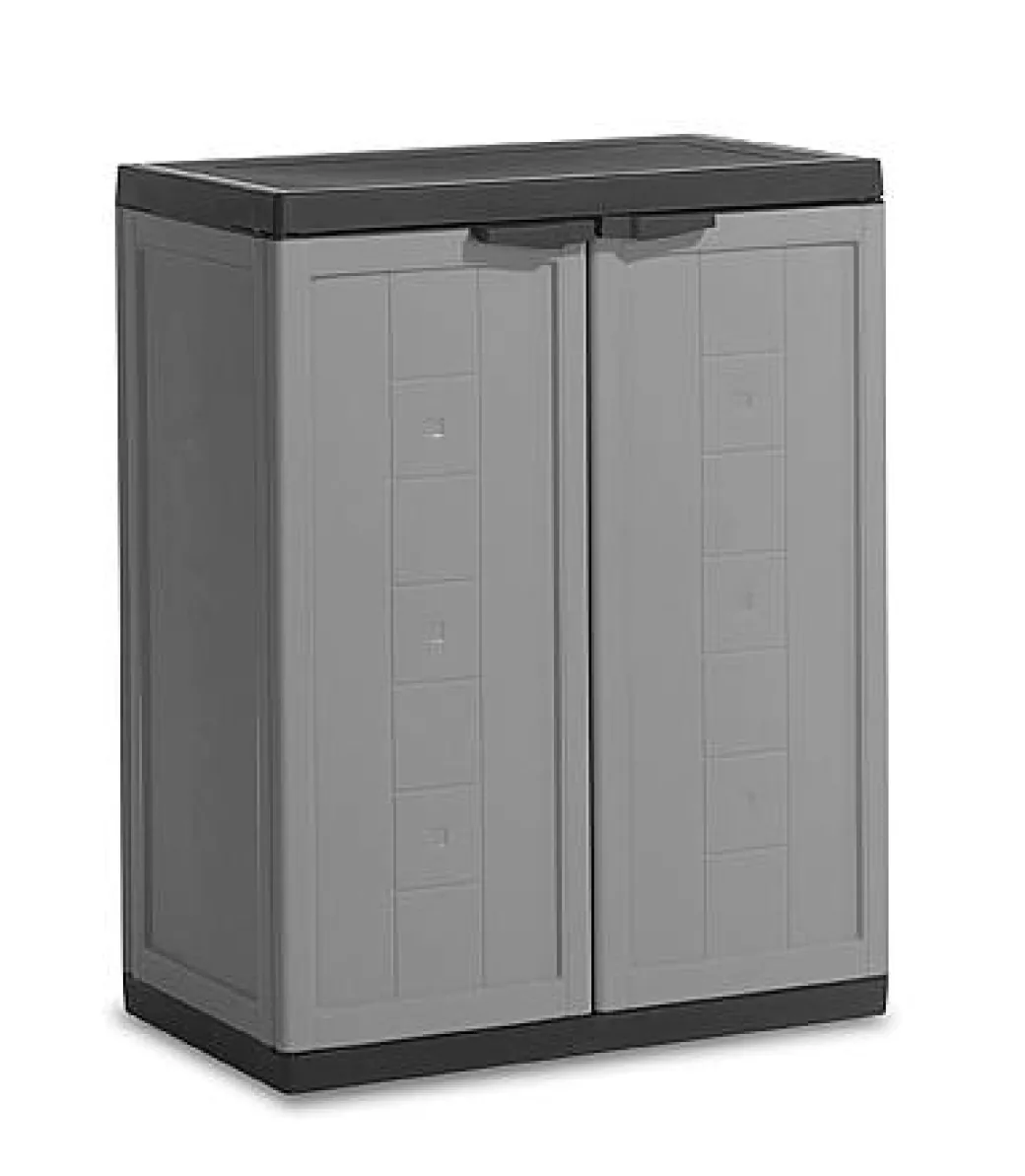Keter Lage Kast Jolly Grijs|Brico Outlet