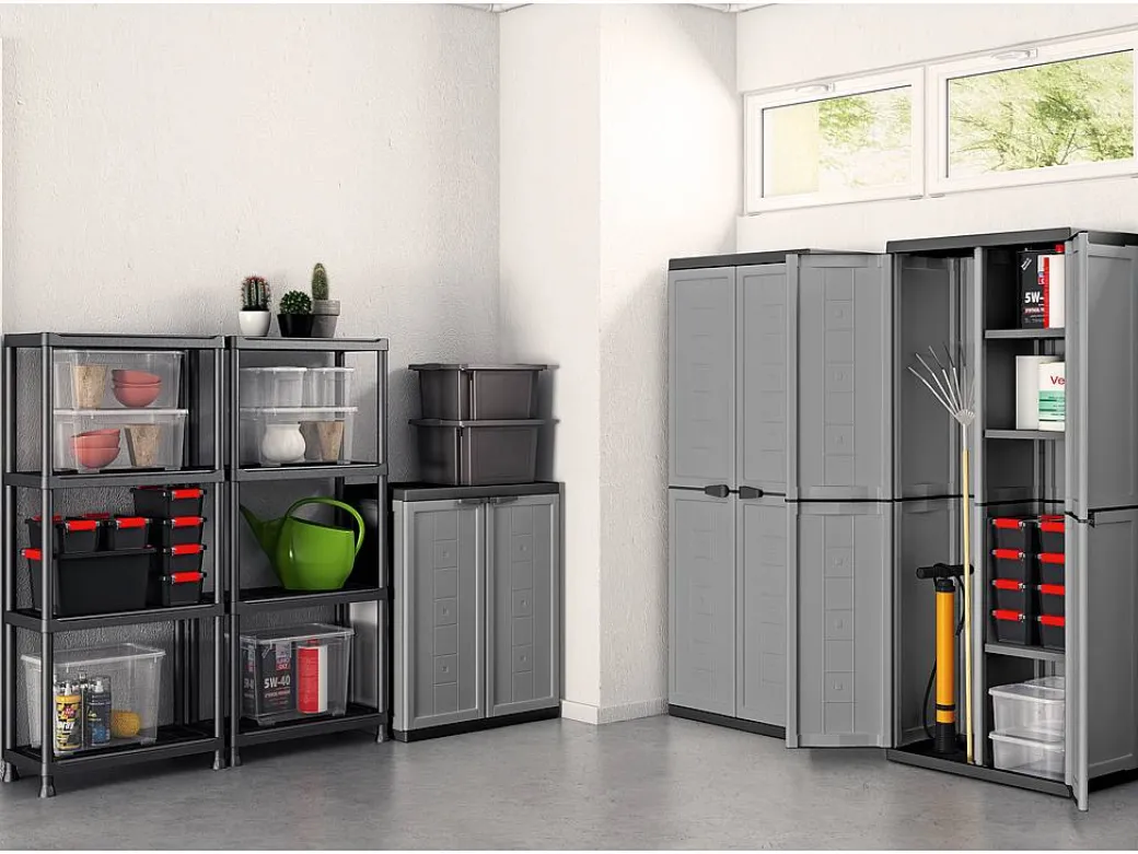 Keter Lage Kast Jolly Grijs|Brico Outlet