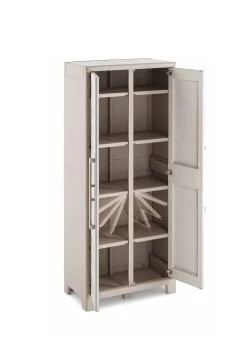 Keter Multispace Kast Guilliver 80X182Cm Zand/Beige|Brico Clearance