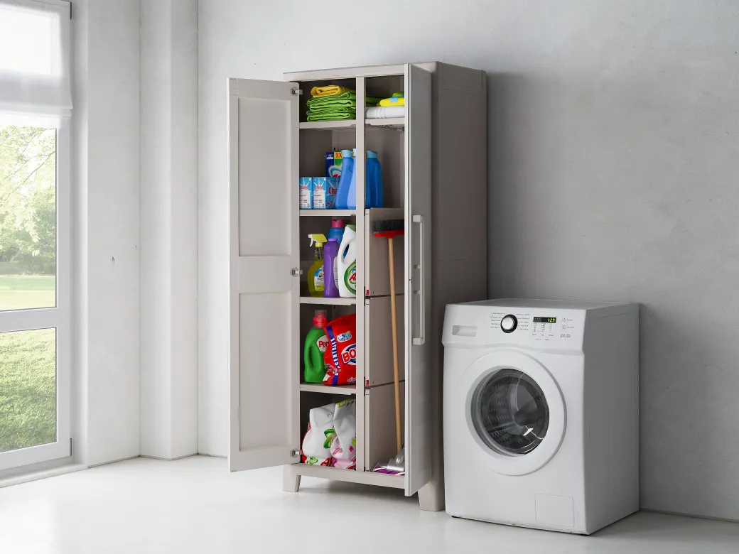 Keter Multispace Kast Guilliver 80X182Cm Zand/Beige|Brico Clearance