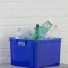 Keter Opbergbox Crownest Laserblauw 30L|Brico Discount