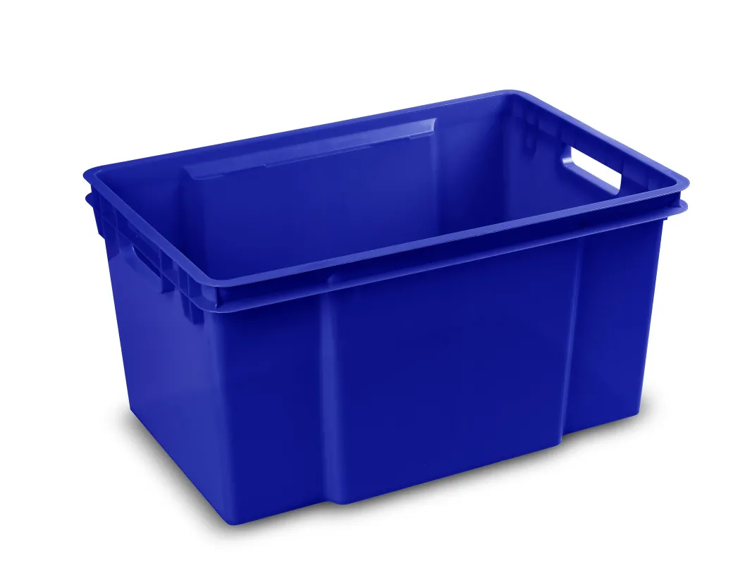 Keter Opbergbox Crownest Pvc Laserblauw 50L|Brico Best