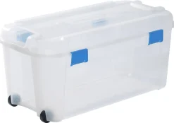 Keter Opbergbox Totem Transparant 80L|Brico Clearance