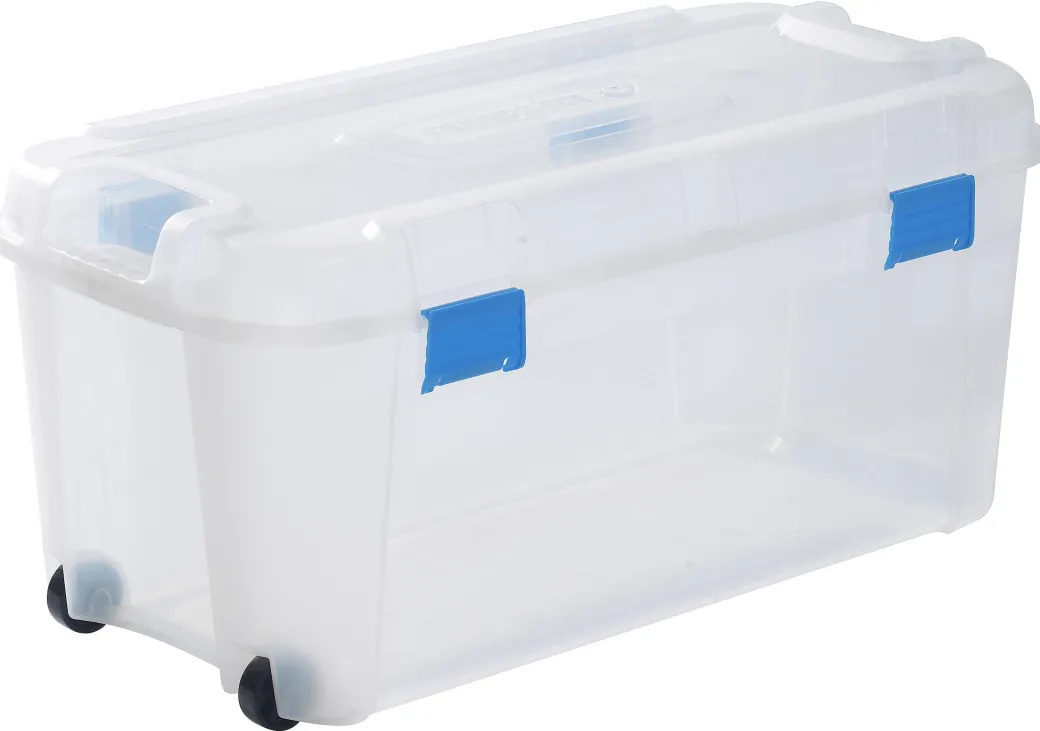 Keter Opbergbox Totem Transparant 80L|Brico Clearance