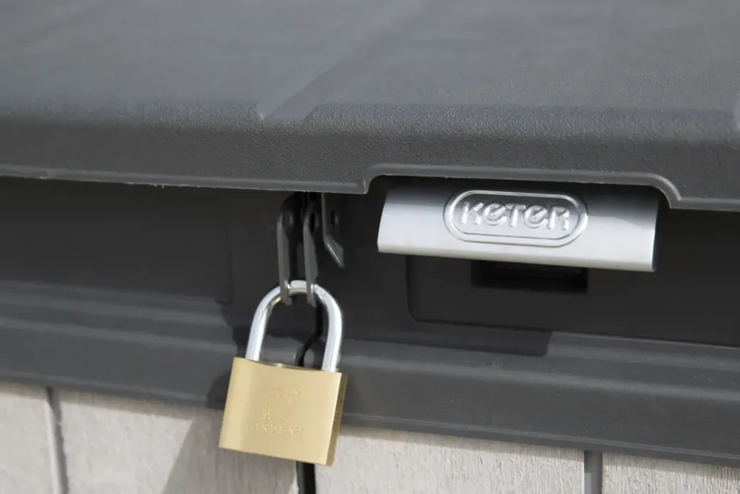 Brico Opbergboxen Tuin-Keter Opbergkast Elite Store Antraciet 123,5X82Cm