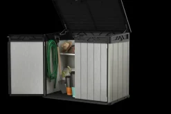 Brico Opbergboxen Tuin-Keter Opbergkast Elite Store Antraciet 123,5X82Cm