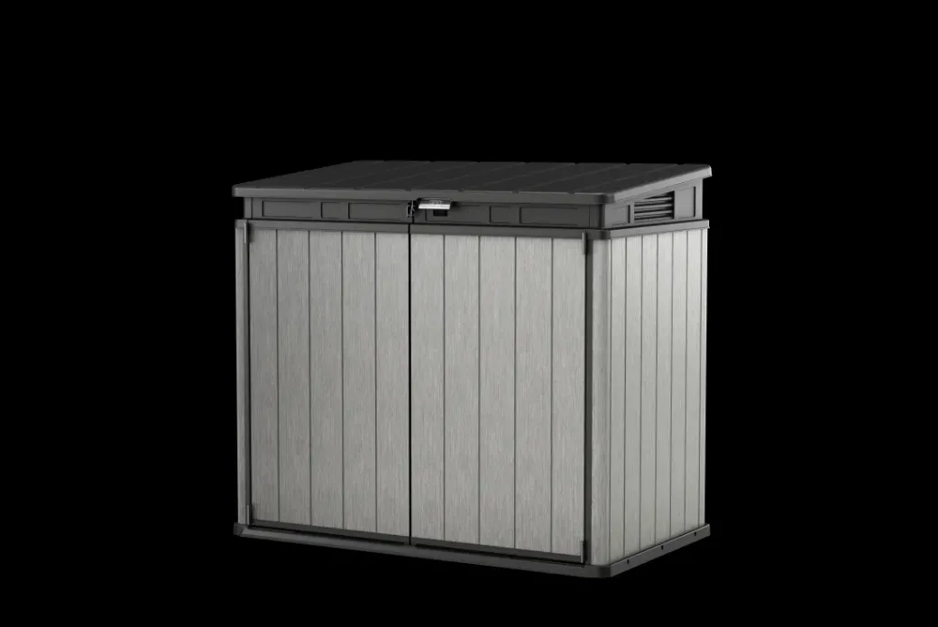 Brico Opbergboxen Tuin-Keter Opbergkast Elite Store Antraciet 123,5X82Cm