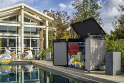 Brico Opbergboxen Tuin-Keter Opbergkast Elite Store Antraciet 123,5X82Cm