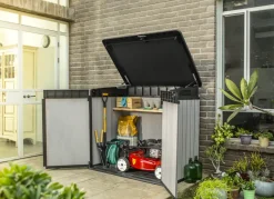 Brico Opbergboxen Tuin-Keter Opbergkast Elite Store Antraciet 123,5X82Cm