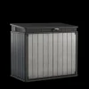 Brico Opbergboxen Tuin-Keter Opbergkast Elite-Store Pro Grijs 123,5X141X82Cm