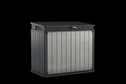 Brico Opbergboxen Tuin-Keter Opbergkast Elite-Store Pro Grijs 123,5X141X82Cm