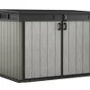 Brico Opbergboxen Tuin-Keter Opbergkast Grande Store Grijs 190X110Cm