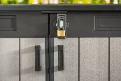 Brico Opbergboxen Tuin-Keter Opbergkast Grande Store Grijs 190X110Cm