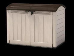 Brico Opbergboxen Tuin-Keter Opbergkast Store It Out Ultra Beige/Bruin 177X113Cm