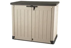 Brico Opbergboxen Tuin-Keter Opbergkast Store It Out Max Beige/Bruin 146X125Cm