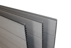 Brico Tuinschermen En Poorten-Keter Paneel Duotech Marly Grijs 180X60Cm 3 Stuks