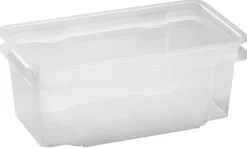 Keter Stapelbare Opbergbox Crownest Pvc Transparant 7L|Brico New