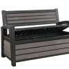 Brico Tuinbanken-Keter Tuinbank Hudson Opberg Grijs 260L