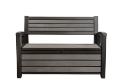 Brico Tuinbanken-Keter Tuinbank Hudson Opberg Grijs 260L