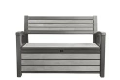 Brico Tuinbanken-Keter Tuinbank Hudson Opberg Grijs 260L