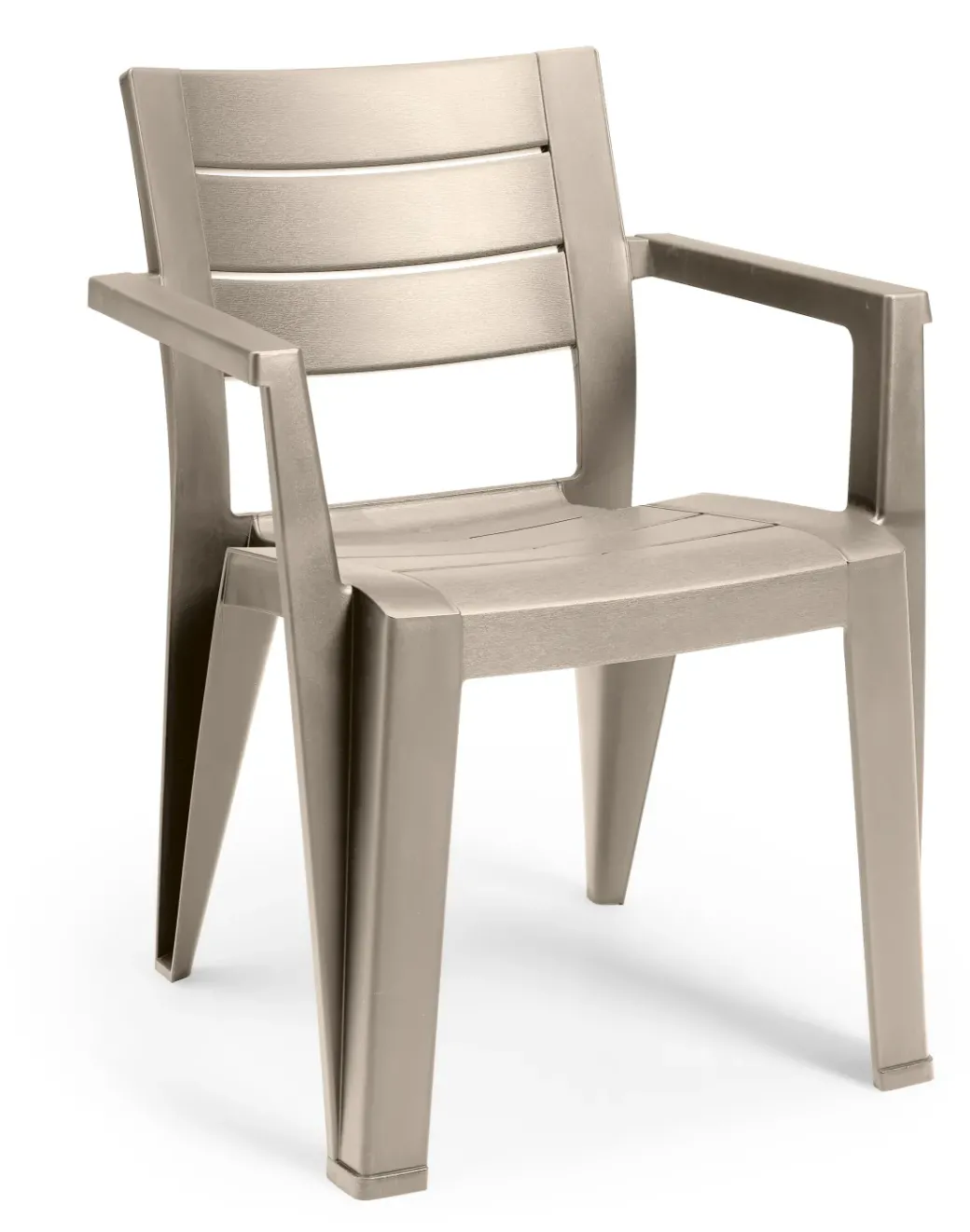 Brico Tuinstoelen-Keter Tuinstoel Julie Cappuccino 61,5X58,5X79Cm