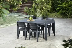 Brico Tuinstoelen-Keter Tuinstoel Julie Grafiet 61,5X58,5X79Cm