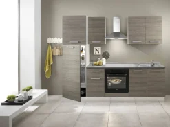 Keukenblok Guilia 250Cm Bruin|Brico Online