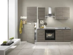 Keukenblok Guilia 250Cm Bruin|Brico Online