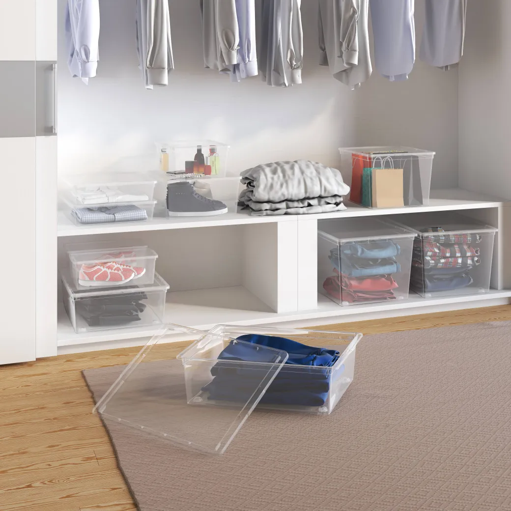 Kis C-Box Opbergbox M Transparant 18L|Brico New