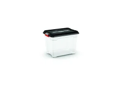 Kis Moover Box S Transparant Zwart 18L|Brico Online