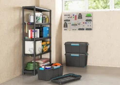 Kis Scuba Box L Zwart Blauw 80L|Brico Hot