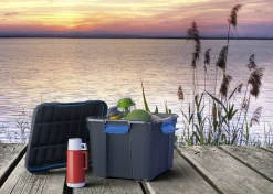 Kis Scuba Opbergbox M - 45L Zwart/Blauwe|Brico Online