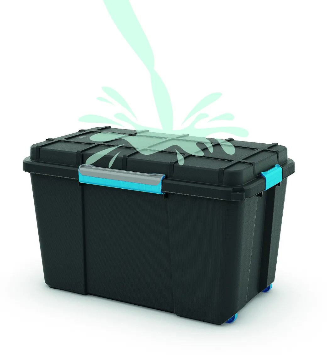Kis Scuba Opbergbox Xl 110L Zwart/Blauwe|Brico Online