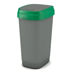 Kis Vuilsnisbak 'Dual Swing Eco' Groen En Grijs 50 L|Brico Online