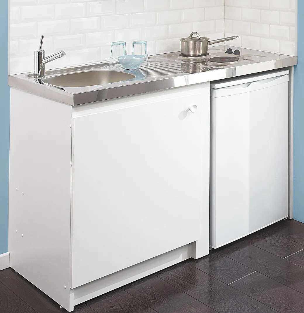 Kitchinette Eco Wit 120X60X86Cm|Brico New
