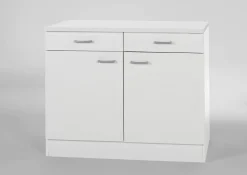 Klassik60 Onderkast 2 Deuren + 2 Laden 84,5X100X60 Cm|Brico Best